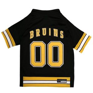 Pets First NHL Boston Bruins Mesh Jersey for Dogs and Cats, NWT, XL, $25